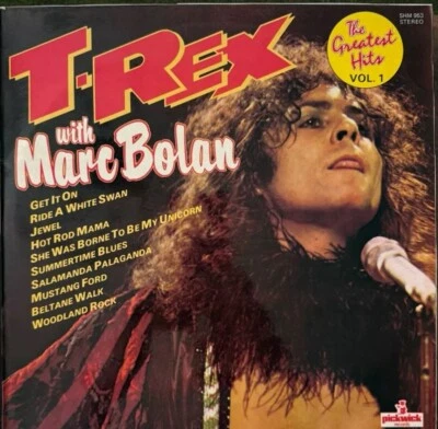 T-REX-The Greatest Hits Vol. 1 - 1978 UK Import  Vinyl LP - VG+/Vg+ultrasonic cl - Image 1 of 3