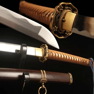 Battle Ready Japanese Army 98Type Samurai Sword Katana Sharp Carbon Steel Blade - Bild 1 von 12