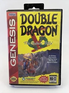 Double Dragon V: The Shadow Falls (Sega Genesis, 1994) No Manual Tested Working - Bild 1 von 6