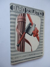 DIARIO SCOLASTICO Scuola 4 5 classe elementare 1941 1942 epoca fascismo