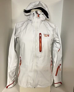 Mountain Hardware Women's Snow Sports Hood GTX Shell Jacket White  Medium - Picture 1 of 18