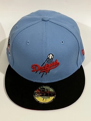 TAPAS LA Dodgers 60 Aniversario MLB Big Papa 59/50 AZUL/ROJO UV - TALLA 7 1/2 Foto 1 de 4