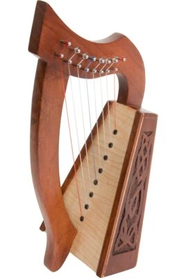 Roosebeck Lily Harp, 8 Strings, Knotwork - Image 1 of 4