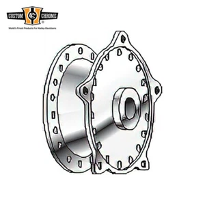 Chrome Front Hub Assembly Fit For Harley Sportster FX Models 1974-1977 - Picture 1 of 1