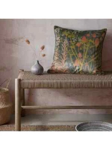 Clarissa Hulse Serendipity Cushion Clay 50x50cm Feather Filled RRP £45 - Picture 1 of 3