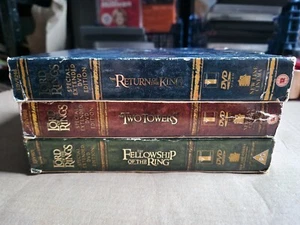 THE LORD OF THE RINGS Trilogy Complete Extended Special Edition 12 Discs Box Set - Picture 1 of 3