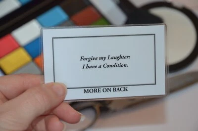 Joker Medical Condition Card - Prop Replica Joaquin Phoenix