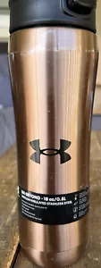 NUEVO CON ETIQUETAS UNDER ARMOUR 18 oz Beyond Rose Gold ¡Envío gratuito! - Imagen 1 de 7