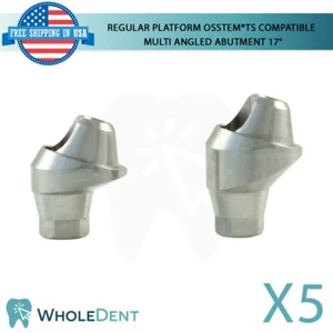 5X Dental Osstem® TS Compatible Plataforma Regular Pilar Multi Angulado 17° - Imagen 1 de 7