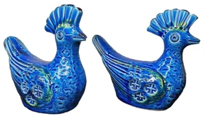 Aldo Londi Rimini Peacock Turquoise - MCM - Retro Design for Bitossi Italy - Picture 1 of 23