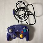 OEM Authentic Nintendo GameCube/Wii Controller Indigo Purple Tested And Working!