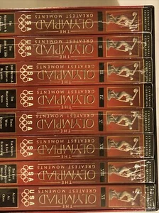 Die Olympiade: Greatest Moments (VHS, 1996) Sports Doc 8 VHS Box Set sehr gut - Bild 1 von 3