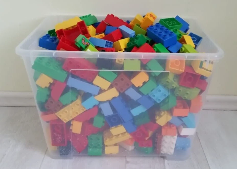 Lego Duplo • 100 Steine  • Bausteine • bunt gemischt - Bild 1 von 1
