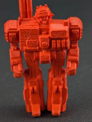 Transformers G1 Metroflex Keshi Decoy RED 1986 Takara Kabaya Ramune - Image 1 of 4