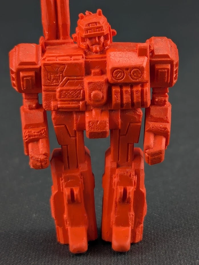 Transformers G1 Metroflex Keshi Decoy RED 1986 Takara Kabaya Ramune - Image 1 of 4