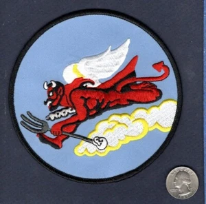 302nd FS TUSKEGEE AIRMAN WW2 Army Air Corps USAF P-51 Mustang Squadron Patch - Picture 1 of 1