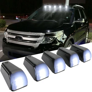 5X Luces LED blancas para techo inalámbrico alimentadas por energía solar para Ford Explorer Expedition - Imagen 1 de 8