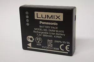 Batería original Panasonic BLH-7 para Lumix DMC LX15 mercancía nueva BLH7 - Imagen 1 de 1