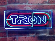 Tron Game Room Video Arcade Zone 20"x10" Neon Light Sign Lamp Bar Art Wall Decor