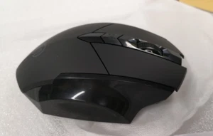Inphic PM6BS Black Wireless Bluetooth Rechargeable Optical Mouse For PC & Mac - Photo 1/10