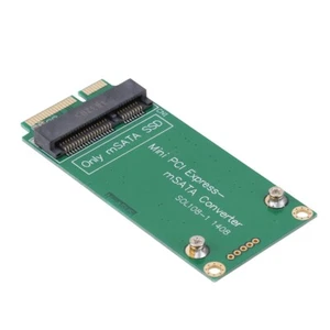 MSATA SSD To Mini PCIE SSD Riser Card Adapter Converter For Laptop Hot - Photo 1/7