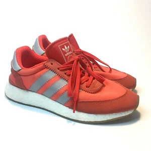 Adidas INIKI Runner Boost Women's 11 (Fit's Men's 8.5 US) BA9998 9.75/10 Orange - Picture 1 of 9