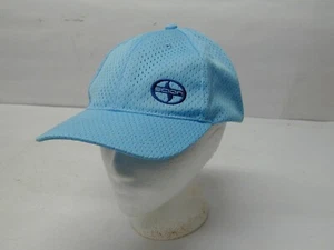 Scion Toyota Hat Cap Strap Back Carolina Blue One Size Adjustable Mesh OEM - Picture 1 of 3