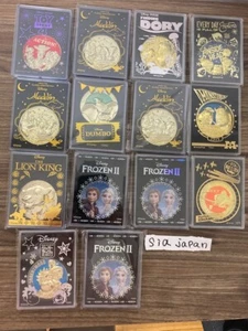 Disney Movie Commemorative Medal  14 set Toy Story Frozen Dumbo Monsters Inc etc - Picture 1 of 10