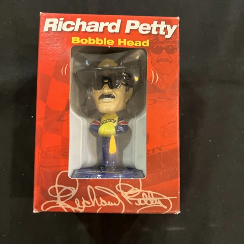 Richard Petty Mini 3" Bobblehead Doll Pop Secret Popcorn Advertising NEW in Box! Cover