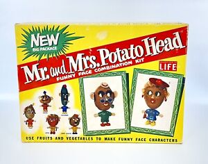Mr.&Mrs. Potato Head "Big Funny Face Kit" vintage  box