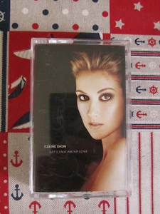 CELINE DION LETS TALK ABOUT LOVE 1997 SONY AUDIO CASSETTE ALBUM - Picture 1 of 6
