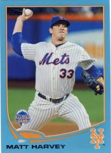 Actualización Topps 2013 Matt Harvey Walmart azul All-Star Mets #US1 número disponible - Imagen 1 de 1