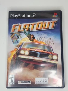 FlatOut (Sony PlayStation 2, 2005) *Complete in Box, TESTED* - Picture 1 of 2
