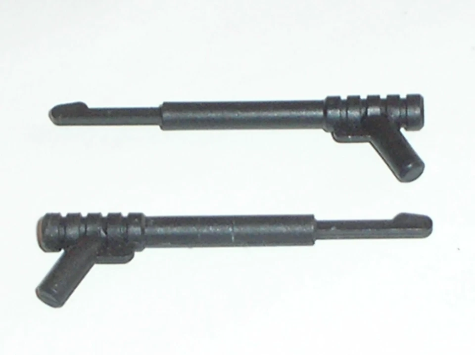 2 x Fusil Harpon LEGO Minifig black Weapon Spear Gun 30088 / 8077 7869 7913 7753 - Photo 1/1