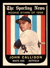 1959 Topps Baseball #119 John Callison EX/MT