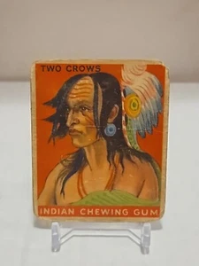 1933 Goudey Indian Chewing Gum TWO CROWS #141 - Picture 1 of 5