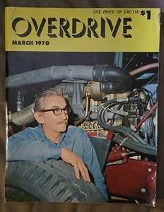 Vintage OVERDRIVE Trucking Magazine March 1970 - Picture 1 of 14