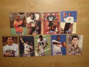 Cleveland Browns Team Set, $12 Value-1991 PRO LINE PORTRAITS, 9 CARDS-Excellent
