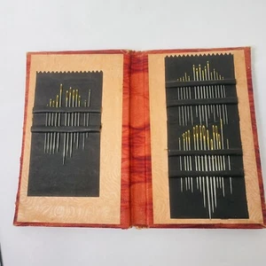 Vintage Nadelkissen rot Bücherhülle mit mehreren Größen - Bild 1 von 9