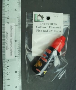 Deer Creek Red Diamond Fine  Fly Tye Resin 0.5 oz New - Picture 1 of 4