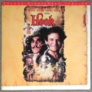 HOOK ~ LASERDISC ~ DELUXE WIDESCREEN VERSION ~ ROBIN WILLIAMS Dustin Hoffman CLV - Picture 1 of 1