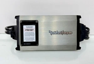 Rockford Fosgate M5-800X4 Amplificatore Marino 4 Canali Impermeabile 800 Watt - Foto 1 di 9