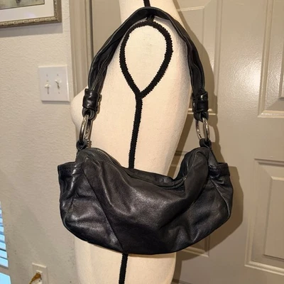 COACH PARKER Black Hobo LEATHER SHOULDER BAG/PURSE/HANDBAG/BAG 13442 - Image 1 of 4
