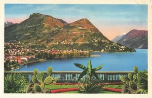 Postcard Switzerland Lugano Monte Bre - Picture 1 of 2