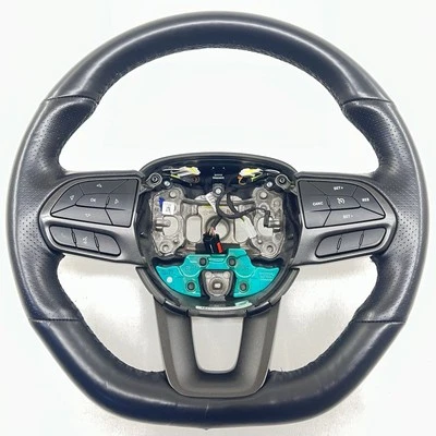 18-23 DODGE CHALLENGER CHARGER SCAT PACK FLAT BOTTOM STEERING WHEEL OEM *NOTE* - Image 1 of 4