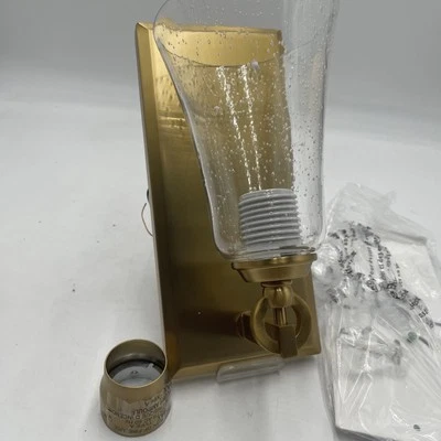 Aplique de pared Generation Lighting 1 luz latón bruñido VS24701BBS bombilla estándar Foto 1 de 4