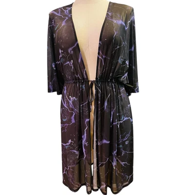 Traje de baño de malla Tórrido 3X/4X Disney Sirenita Úrsula cubre kimono nuevo Foto 1 de 4