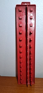 Socket Tray 10mm-32mm Storage Red Plastic Car Auto Repair 1/2" drive??? - Picture 1 of 4