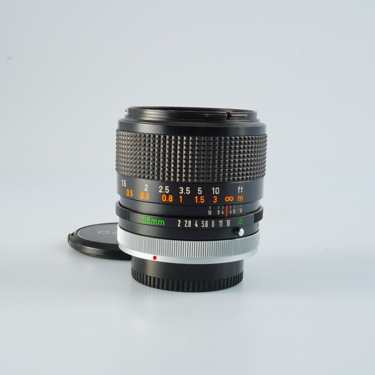 【極美品】動作◎ キャノン New FD 35mm F2 550 Canon New FD 35mm F/2の分解とカタつきの解消法｜フィルム