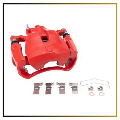 Pinza de freno delantera derecha roja con soporte para Lexus ES350 Camry 2007-2012 Foto 1 de 4